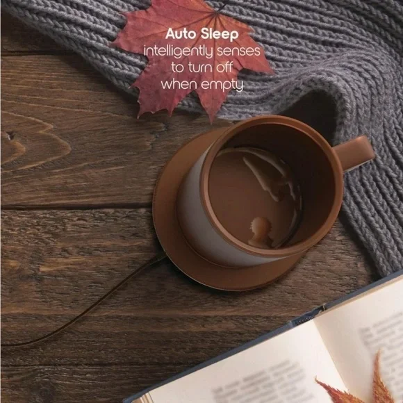 ionMug & Charging Coaster, 12oz. Stainless Steel Self Heating Coffee Mug w/ Lid - Picture 6 of 10